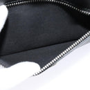 VERSACE Hand Bag Leather Black Silver Auth am8883-22