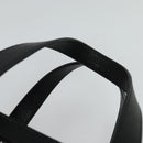 VERSACE Hand Bag Leather Black Silver Auth am8883-8