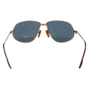 CARTIER Sunglasses Metal Blue Auth am8889-3