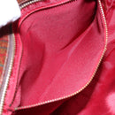 ETRO Paisley Tote Bag PVC Brown Gold Auth am8891-21