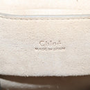 Chloe Fay Shoulder Bag Suede Leather Black Gold Auth am8892V-20