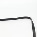 Chloe Fay Shoulder Bag Suede Leather Black Gold Auth am8892V-14