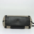 Chloe Alice Hand Bag Leather 2way Black Gold Auth am8896-11