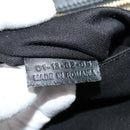 Chloe Alice Hand Bag Leather 2way Black Gold Auth am8896-22