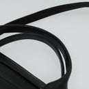 Chloe Alice Hand Bag Leather 2way Black Gold Auth am8896-8