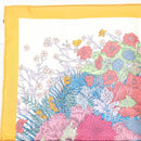 HERMES Carre 45 Scarf ""ROBE LEGERE"" Silk Orange Auth am8904-2