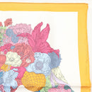 HERMES Carre 45 Scarf ""ROBE LEGERE"" Silk Orange Auth am8904-3