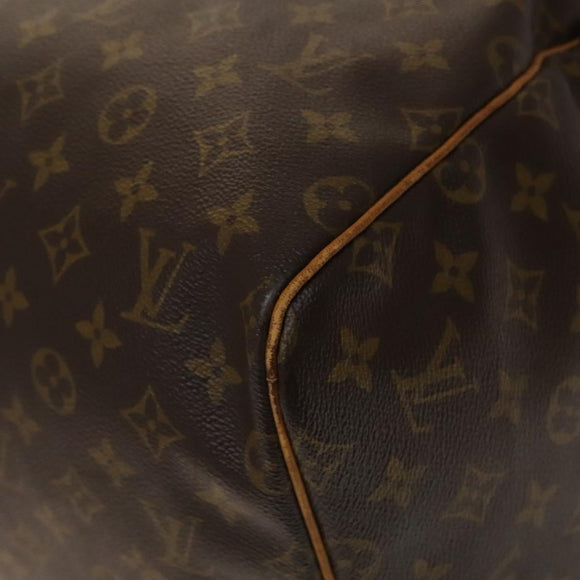 LOUIS VUITTON Monogram Keepall 55 Boston Bag M41424 LV Auth am8907