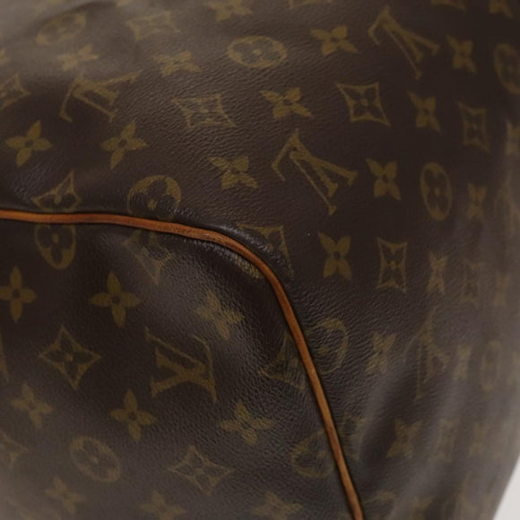 LOUIS VUITTON Monogram Keepall 55 Boston Bag M41424 LV Auth am8907