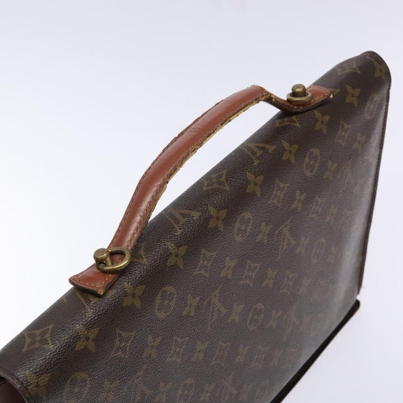 LOUIS VUITTON Monogram Porte Documents Bandouliere Bag M53338 LV Auth am8908