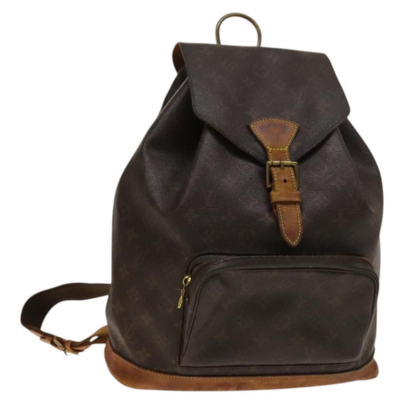 LOUIS VUITTON Monogram Montsouris GM Backpack M51135 LV Auth am8909