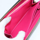 LOUIS VUITTON Monogram Multicolor Zippy Wallet Wallet Black M60243 Auth am8910V-19