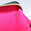 LOUIS VUITTON Monogram Multicolor Zippy Wallet Wallet Black M60243 Auth am8910V-11