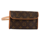LOUIS VUITTON Monogram Pochette Florentine Waist Bag M51855 LV Auth am8911V-1