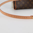 LOUIS VUITTON Monogram Pochette Florentine Waist Bag M51855 LV Auth am8911V-15
