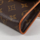 LOUIS VUITTON Monogram Pochette Florentine Waist Bag M51855 LV Auth am8911V-18