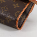 LOUIS VUITTON Monogram Pochette Florentine Waist Bag M51855 LV Auth am8911V-20