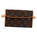 LOUIS VUITTON Monogram Pochette Florentine Waist Bag M51855 LV Auth am8911V-13