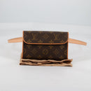 LOUIS VUITTON Monogram Pochette Florentine Waist Bag M51855 LV Auth am8911V-12