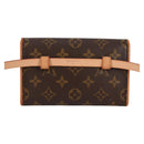 LOUIS VUITTON Monogram Pochette Florentine Waist Bag M51855 LV Auth am8911V-2
