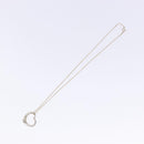TIFFANY&Co. Open Heart Necklace Ag925 Silver Auth am8916-2