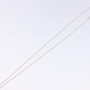 TIFFANY&Co. Open Heart Necklace Ag925 Silver Auth am8917-11