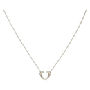 TIFFANY&Co. New Tenderness Heart Necklace Ag925 Silver Auth am8918-1