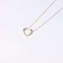 TIFFANY&Co. New Tenderness Heart Necklace Ag925 Silver Auth am8918-3