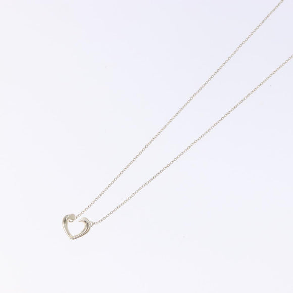 TIFFANY&Co. New Tenderness Heart Necklace Ag925 Silver Auth am8918