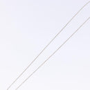 TIFFANY&Co. Kiss Cross Necklace Ag925 Silver Auth am8919-11