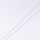 TIFFANY&Co. Kiss Cross Necklace Ag925 Silver Auth am8919-5