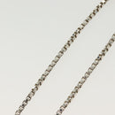 TIFFANY&Co. Venetian link Necklace Ag925 Silver Auth am8921-11