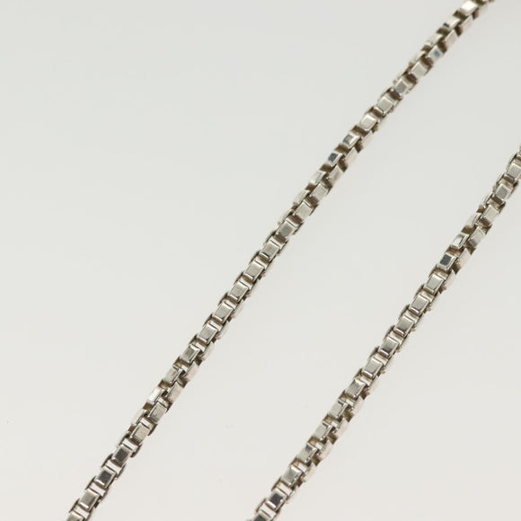 TIFFANY&Co. Venetian link Necklace Ag925 Silver Auth am8921