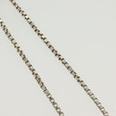 TIFFANY&Co. Venetian link Necklace Ag925 Silver Auth am8921-5