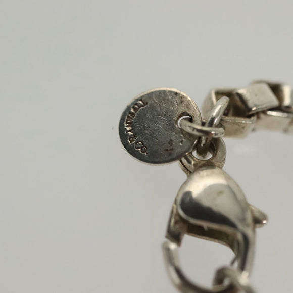 TIFFANY&Co. Venetian link Necklace Ag925 Silver Auth am8921