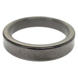 TIFFANY&Co. Ring Titanium Black Auth am8922V - 0