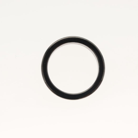 TIFFANY&Co. Ring Titanium Black Auth am8922V