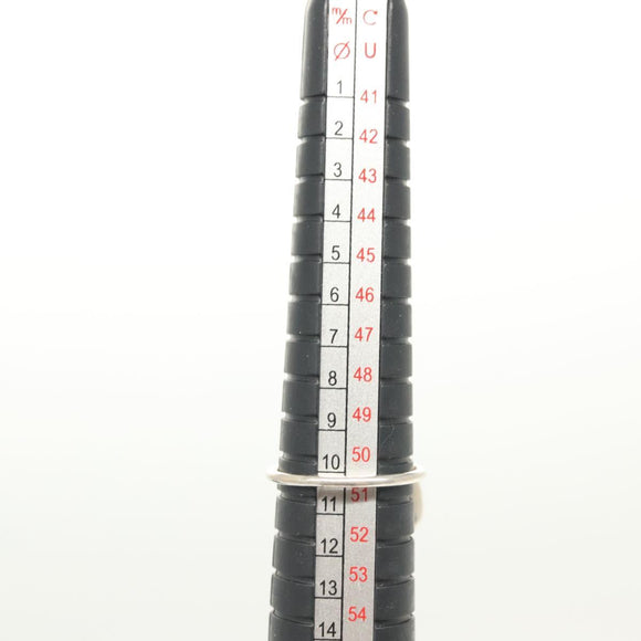 TIFFANY&Co. Teardrop Ring Ag925 Silver Auth am8924