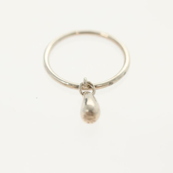 TIFFANY&Co. Teardrop Ring Ag925 Silver Auth am8924