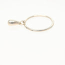 TIFFANY&Co. Teardrop Ring Ag925 Silver Auth am8924-5