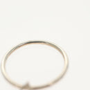 TIFFANY&Co. Teardrop Ring Ag925 Silver Auth am8924-8