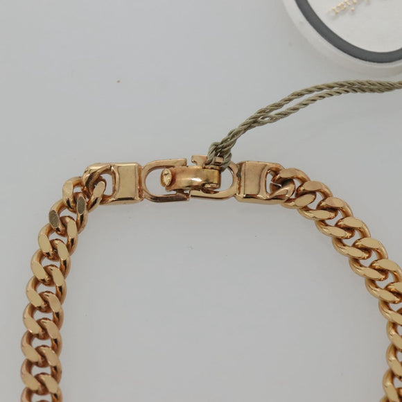Christian Dior Bracelet Metal Gold Auth am8931