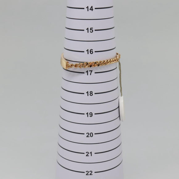 Christian Dior Bracelet Metal Gold Auth am8931