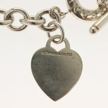 TIFFANY&Co. Toggle heart Bracelet Ag925 Silver Auth am8933V - 0