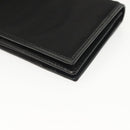 GUCCI Card Case Nylon Leather Black Silver 030 3661 1579 Auth am8935-16