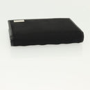 GUCCI Card Case Nylon Leather Black Silver 030 3661 1579 Auth am8935-5