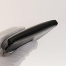 CARTIER Must Line Wallet Leather 4Set Bordeaux Gold black Auth am8945-4