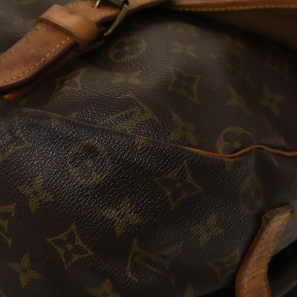 LOUIS VUITTON Monogram Saumur 43 Shoulder Bag M42252 LV Auth am8948