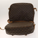 LOUIS VUITTON Monogram Saumur 43 Schoudertas M42252 LV Auth am8948-19