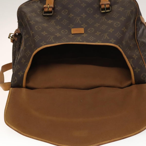 LOUIS VUITTON Monogram Saumur 43 Schoudertas M42252 LV Auth am8948